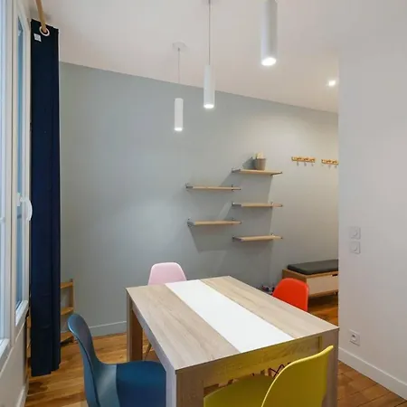 Modern And Charming 2bd For 5p In The 15th Apartmán