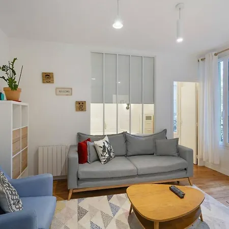 Apartmán Modern And Charming 2bd For 5p In The 15th Paříž